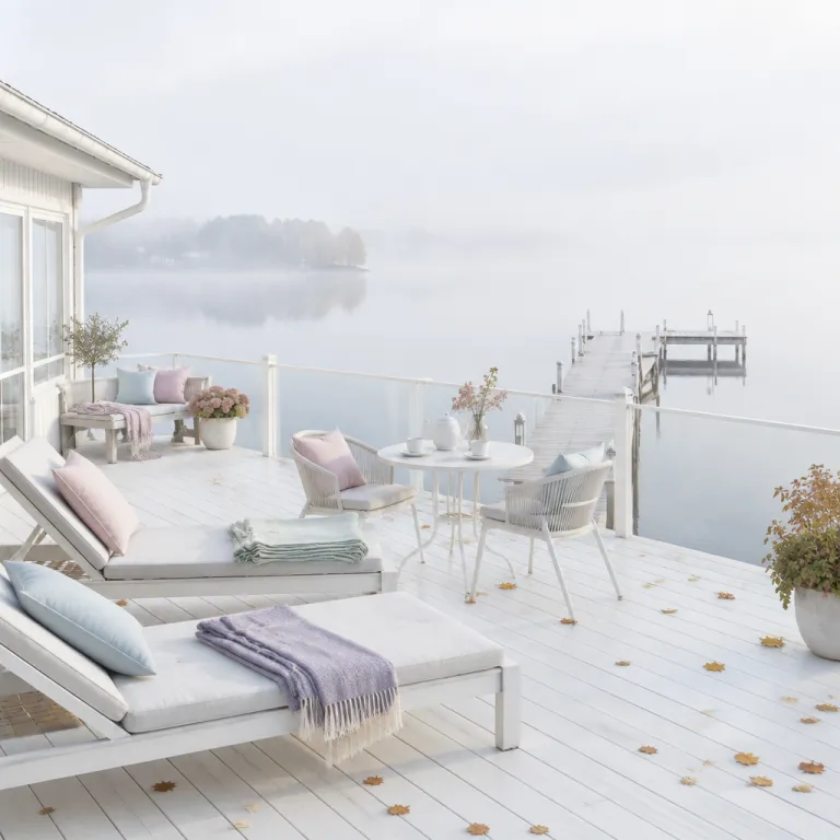 Wenn der Nebel den See verschluckt: Seehotels für die stille Herbstsaison